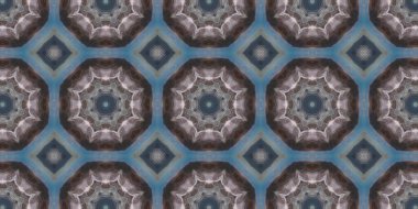 Geometrik şekilli kusursuz desen vektör çizimi