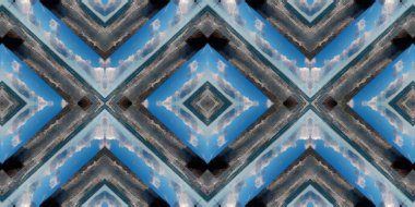 geometrik şekilli kusursuz desen