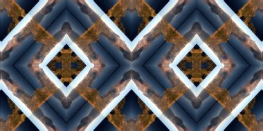 Kopyalama alanı için kusursuz soyut kaleydoskop arkaplanı