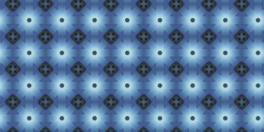 Geometrik şekilli kusursuz desen çizimi