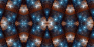 geometrik şekilli kusursuz desen