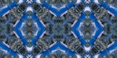 geometrik şekilli kusursuz desen