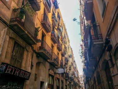 Barselona sokak manzarası, İspanya
