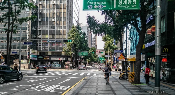 stock image South Korea, July 2016: City view