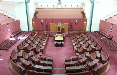 Boş Avustralya Senatosu 'nun iç görüşü