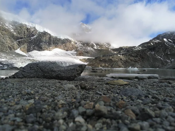 Glacier Fellaria Italy 2022 — Stok Foto