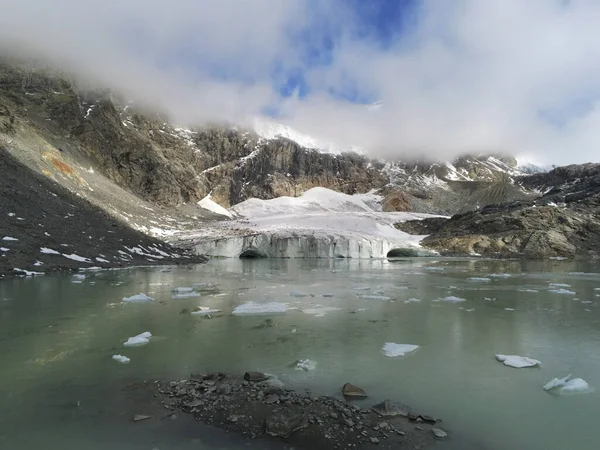 Gletscher Fellaria Italien Jahr 2022 — Stockfoto