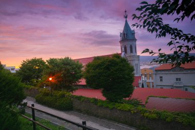 Motomachi bölgesindeki Rum Ortodoks Kilisesi, Hakodate, Oshima Bölgesi, Hokkaido, Japonya