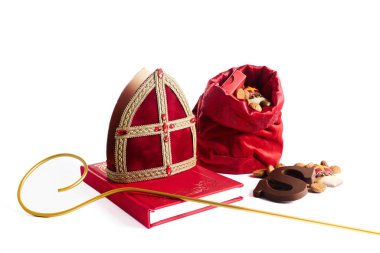 Mitre ya da Mijter personeli ve Sinterklaas Kitabı ile Hollanda bayramı Sinterklaas geçmişi