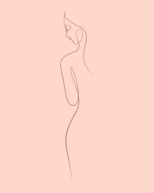 Uçak kalkışı minimalist sürekli ince çizgiler çiziyor.