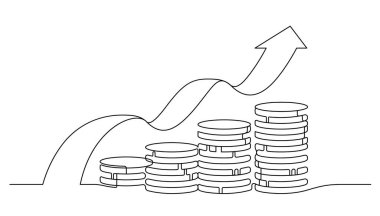 Bozuk paralar birikimleri sürekli bir satır halinde yığar