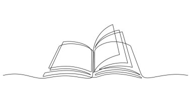 Kitap açılış sayfaları minimalist sanat çizimleri 