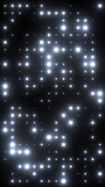 Işık Duvarı Arkaplanı. Projektörler mavi.