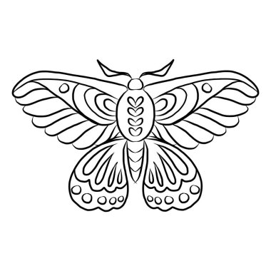 Renkli Kelebek Sanat Baskısı posteri, Kelebek Duvarı dekorasyonu, gerçekçi vektör kelebekleri. Kelebeklerin zarif çizimlerinin koleksiyonu. Klip sanatı. Projeniz için tasarım elemanı.