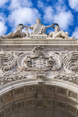 Portekiz, Lizbon 'da Rua Augusta üzerinde Zafer Yayı