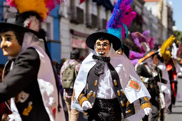 Meksika karnavalı, Meksikalı dansçılar Meksika 'da tipik parlak Meksikalı kostümleriyle 