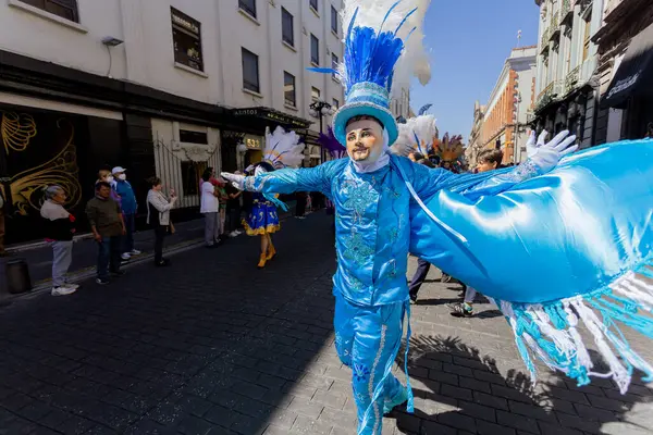 Meksika karnavalı, Meksikalı dansçılar Meksika 'da tipik parlak Meksikalı kostümleriyle 
