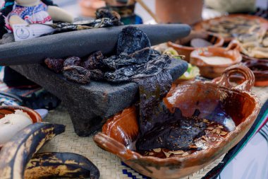 Köstebek poblano 'ya hayat veren bileşenler