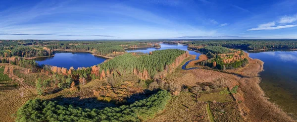 位于波兰东北部的Masuria 拥有一千个湖泊的土地 — 图库照片