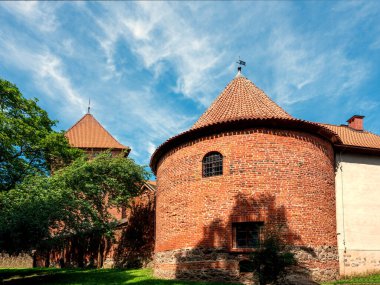 Zamek w Nidzicy- siedziba prokuratora krzyackiego.