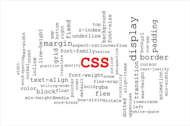 Büyük kırmızı başlık CSS ortada birçok farklı CSS özellikleri başlık etrafında çöktü. Arkaplan beyaz ve metin siyah.