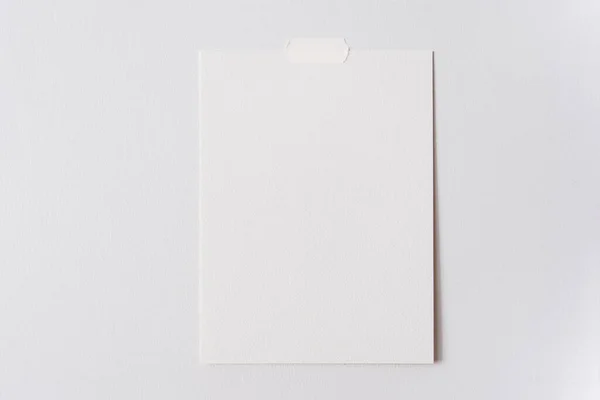 Șablon Mockup Hârtie Curat Pentru Design Imprimări Artă Sau Prezentare — Fotografie, imagine de stoc