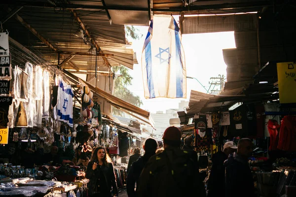 Tel Aviv Israel Ιανουαριου 2020 Είσοδος Της Αγοράς Carmel Στο — Φωτογραφία Αρχείου