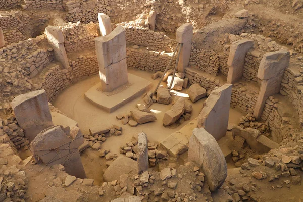 Ancient Site Gobekli Tepe Lugar Pré Histórico Cerca 12000 Anos — Fotografia de Stock