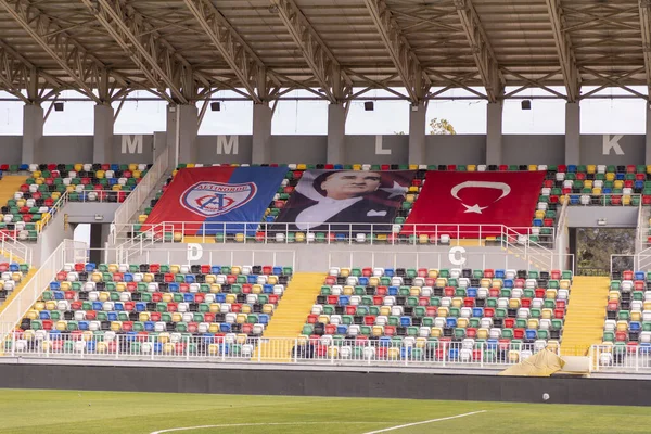 Izmir Turkey Grudnia 2019 Bornova Aziz Kocaolu Stadium Stadion Doganlar — Zdjęcie stockowe