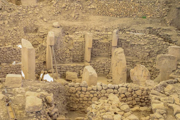 Gobeklitepe Archeologische Site Sanliurfa Turkije Gobeklitepe Oudste Tempel Van Wereld — Stockfoto