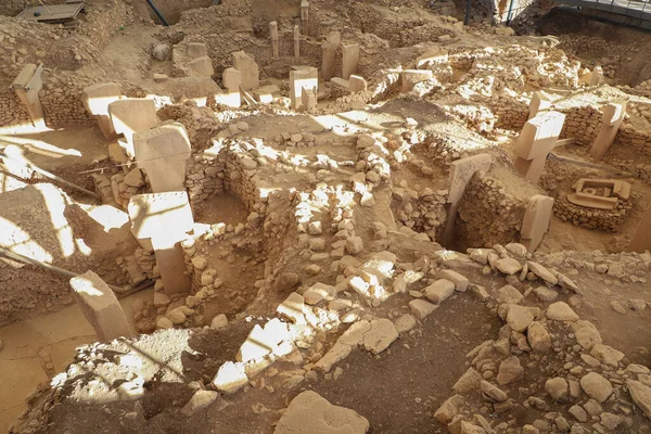Gobeklitepe Archaeological Site Sanliurfa Turkey Gobeklitepe Oldest Temple World Gobekli — Stock Photo, Image