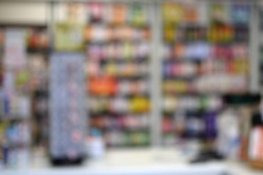 soyut bulanık süpermarket arkaplanı