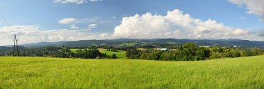 Dağların güzel manzarası