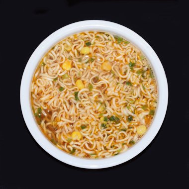 instant noodles with vegetables