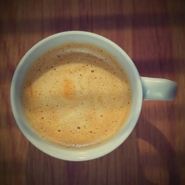 Tazza Caffè Caldo Cappuccino — Foto Stock