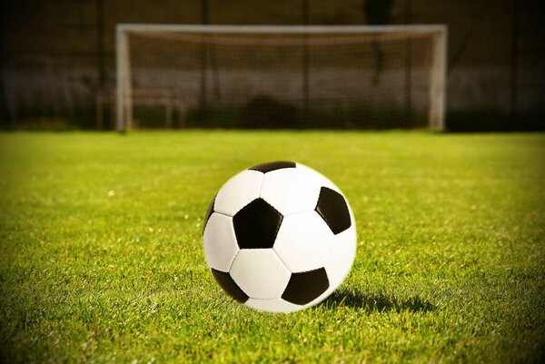 Fußball Tor — Stockfoto