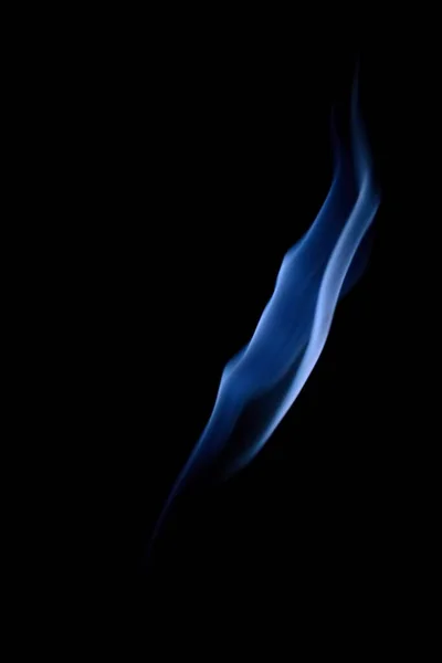 Абстрактный Дым Черном Фоне — стоковое фото