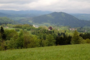 Kırsal manzaranın güzel manzarası