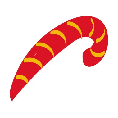 Klasik Tatil Simgesi. El Çizimi Noel İllüstrasyonu. Noel Tasarımı İçin Vektör Ögesi