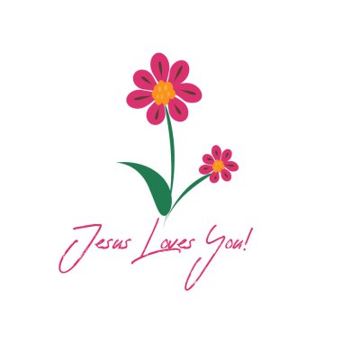 Hristiyan inancı, baskılar için tipografi ya da poster, kart, el ilanı ya da tişört olarak kullanım