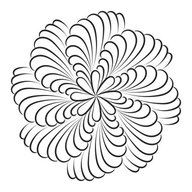 Mandala Sanat tasarımı daire içinde. Basit mandala tasarımı çiçek mandala sanat güzel mandala sanat