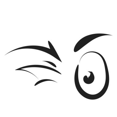 Yazdırma, çıkartma, kart, poster ya da tişört olarak kullanılacak hoş yüz ifadeleri