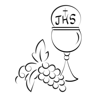 Baskı için Hıristiyan Sembol Tasarımı veya poster, kart, el ilanı, çıkartma, dövme veya T-Shirt olarak kullanılacak