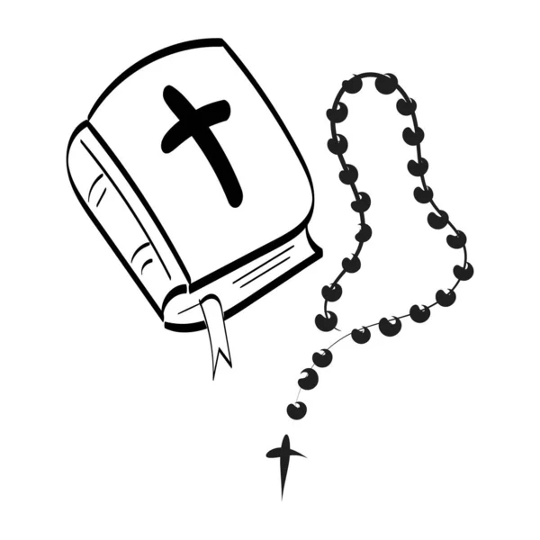 Σχεδιασμός Χριστιανικού Σύμβολου Για Εκτύπωση Χρήση Αφίσα Κάρτα Φυλλάδιο Αυτοκόλλητο — Διανυσματικό Αρχείο