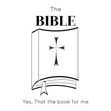 İsa 'nın İncili' nin mesajı. Çocuklar için İncil dersi ya da poster, kart, broşür ya da tişört olarak kullanmak