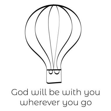 İsa 'nın İncili' nin mesajı. Çocuklar için İncil dersi ya da poster, kart, broşür ya da tişört olarak kullanmak