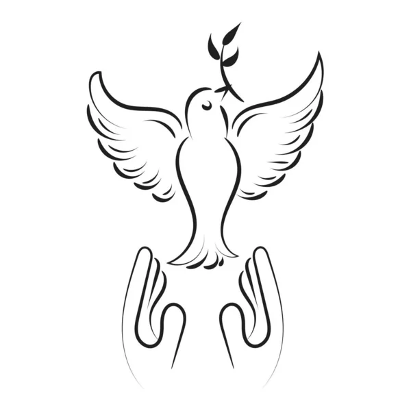 Diseño Símbolo Cristiano Para Imprimir Usar Como Póster Tarjeta Volante — Vector de stock