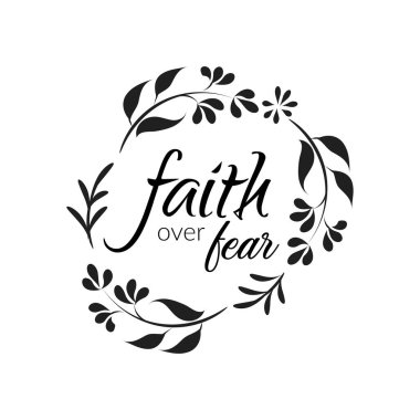 Hristiyan inancı, baskılar için tipografi ya da poster, kart, el ilanı ya da tişört olarak kullanım