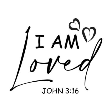 Hıristiyan inancı Baskı için tipografi veya poster, kart, el ilanı veya tişört olarak kullanılacak