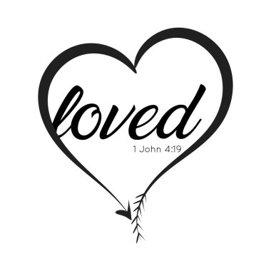 Hıristiyan inancı Baskı için tipografi veya poster, kart, el ilanı veya tişört olarak kullanılacak